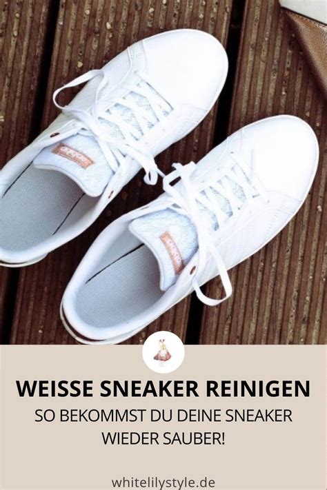 adidas schuhe weiß sauber machen|weiße sneaker waschen.